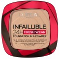 L`Oreal Infaillible 24H Fresh Wear Foundation In A Powder dugotrway podkad do twarzy w pudrze 130 Neutral 9g