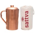 Sattva Dzbanek miedziany gadki Plain Jug 1250ml