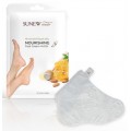Sunewmed Nourishing Foot Cream Mask nawilajca maska do stp w formie skarpetek Almond & Royal Jelly