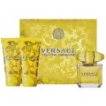 Versace Yellow Diamond Woda toaletowa 50ml spray + Balsam do ciała 50ml + Żel pod prysznic 50ml