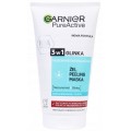 Garnier Czysta Skóra 3w1 Żel myjący peeling maseczka 150ml