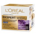 L`Oreal Age Specialist Ekspert Wieku 60+ Przeciwzmarszczkowy krem odbudowujcy na noc 50ml