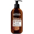 L`Oreal Men Expert Barber Club Beard Face Hair Wash 3in1 Żel do mycia brody, twarzy i włosów 250ml