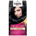 Palette Deluxe Oil-Care farba do włosów trwale koloryzująca z mikroolejkami 909 Granatowa Czerń