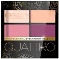 Eveline Quattro Professional Eyeshadow Palette Paleta cieni do powiek 03 3,2g