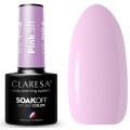 Claresa Soak Off UV/LED Pink lakier hybrydowy 511 5g