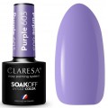 Claresa Soak Off UV/LED Purple lakier hybrydowy 603 5g