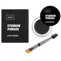 Wibo Eyebrow Pomade wodoodporna pomada do brwi 3 Black Brown 6g