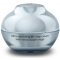 Hiskin Skin Led Ultra Nourising Day Cream with Nanocollagen Vege krem z mikromasaem na dzie Wkad 50ml