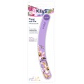 KillyS Floralove Paper Nail File pilnik papierowy Banan Fioletowy 180/240