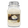 Yankee Candle Large Jar dua wieczka zapachowa Rice Cream 623g