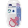 Chicco PhysioForma Smoczek silikonowy uspokajajcy Soft 16-36m Rowy 1szt