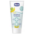 Chicco Toothpaste Pasta do zbw z fluorem 1000ppm o smaku jabkowo-bananowym 6-24m 50ml