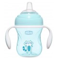 Chicco Transition Cup Pierwszy kubek treningowy 200ml z mikkim ustnikiem 4m+ Boy