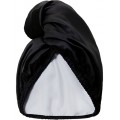 Glov Hair Wrap Satine satynowy turban do wosw Black