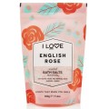 I Love Scented Bath Salts kojco-relaksujca sl do kpieli English Rose 500g