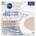 Nivea Expert Finish Cellular 3in1 Care Cushion krem-podkad w poduszce SPF15 03 Dark 15ml