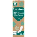 Carefree 100% Organic Cotton Topsheet wkadki higieniczne 24szt