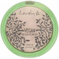 Lovely Vegan Pressed Powder wegański, prasowany, transparentny puder matujący do twarzy 10g