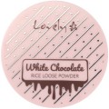 Lovely White Chocolate Rice Loose Powder utrwalający puder ryżowy do twarzy dla każdego typu cery 8g