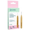 Nordics Bamboo Interdental Brushes bambusowe szczoteczki do czyszczenia przestrzeni midzyzbowej 0,4mm 8szt