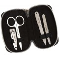 Peggy Sage Zestaw do manicure Pseta + Obcinacz + Noyczki + Pilniczek 300227