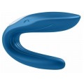 Satisfyer Double Whale Partner Vibrator wibrator dla par Blue