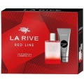 La Rive Red Line For Men Woda toaletowa 90ml spray + el pod prysznic 100ml