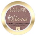 Eveline Feel The Bronze puder brzujcy i konturujcy Chocolate Cake 02 4g