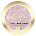 Eveline Feel the Glow rozwietlacz w kamieniu 03 Rose Gold 4,2g