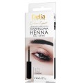 Delia Eyebrow Expert jednoskadnikowa ekspresowa henna do brwi 1.0 Czarny 6ml