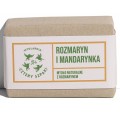 Mydlarnia Cztery Szpaki Naturalne mydo z rozmarynem Rozmaryn i Mandarynka 110g