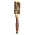 Olivia Garden Expert Blowout Shine szczotka do modelowania i suszenia wosw Zoto Brzowa 35mm