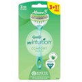 Wilkinson My Intuition Xtreme3 Comfort Sensitive jednorazowe maszynki do golenia dla kobiet 4szt