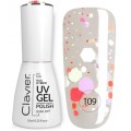 Clavier Luxury Nail Hybrid UV Gel hybrydowy lakier do paznokci 109 Lemon Shot 10ml