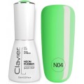 Clavier Luxury Nail Neon Rubber Base baza kauczukowa N04 10ml