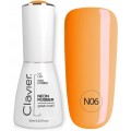 Clavier Luxury Nail Neon Rubber Base baza kauczukowa N06 10ml