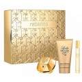Paco Rabanne Lady Million Woda perfumowana 80ml spray + Woda perfumowana 10ml + Balsam do ciaa 100ml