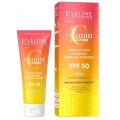 Eveline Vitamin C 3x Action nawilajco-ochronny krem do twarzy SPF50 30ml