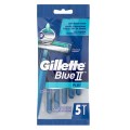 Gillette Blue II jednorazowa maszynka do golenia 5szt