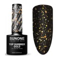 Sunone Top Shimmer No Wipe top hybrydowy Gold 5ml