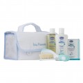 Chicco Baby Moments Pink pyn do kpieli 200ml + woda perfumowana 100ml + szczotka do wosw + kosmetyczka