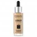 Eveline Liquid Control HD podkad do twarzy z dropperem 016 Vanilla Beige 32ml