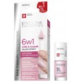 Eveline Nail Therapy 6w1 Care & Colour odywka do paznokci Pink 5ml