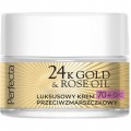 Perfecta 24K Gold & Rose Oil krem przeciwzmarszaczkowy 70+ 50ml