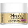 Perfecta 24K Gold & Rose Oil krem przeciwzmarszaczkowy 80+ 50ml