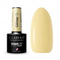 Claresa Soak Off UV/LED lakier hybrydowy 15 Glitter 5g