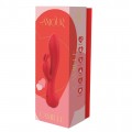 Dream Toys Amour Vibe Camille wibrator krliczek z 2 silniczkami Red