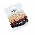 Ecarla Gumki do wosw Scrunchie 5szt