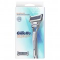 Gillette Skinguard Sensitive maszynka do golenia dla mczyzn z wymiennym ostrzem 2szt
